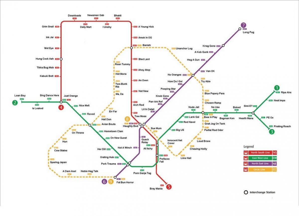 mrt-station orchard Singapore kaart bekijken