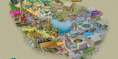 Het Resorts world sentosa kaart